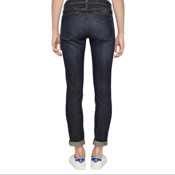 🆕 NEW with tags rag & bone of New York DRE JEANS in Dark Denim Snoqualmie sz 31 - Picture 9 of 9
